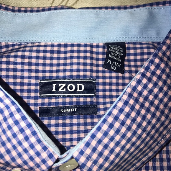 Izod slim fit dress shirt - Picture 3 of 4